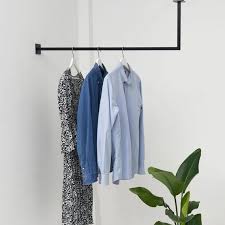 Industrial Clothing Rack Ceiling Coat