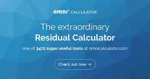 residual calculator yse linear
