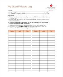 Blood Sugar Log Template People With Diabetes Or Their Caregivers