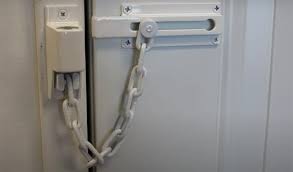 install a lock on a bedroom door
