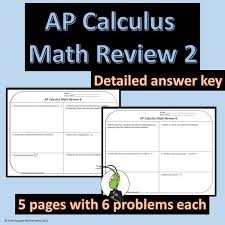 Ap Calculus Back To School Weekly