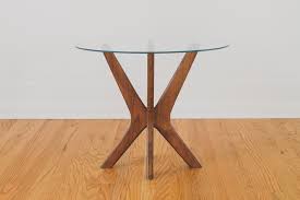 Mcm Walnut Side Table Side Table