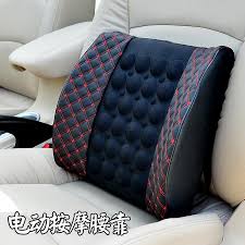 12v Automobile Massage Lumbar Backrest