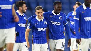Danny welbeck (brighton and hove albion) left footed shot from the left side of the box to the bottom right corner. Brighton Hove Albion Vs Leeds United Epl Odds Pick Prediction Seagulls Still Due For Positive Regression