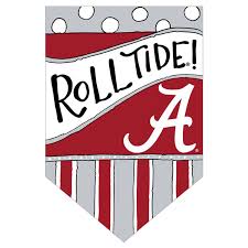 Alabama Roll Tide With Script A Polka
