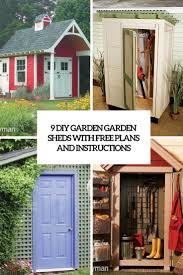 Do you need permission for a garden shed? 9 Diy Garden Sheds With Free Plans And Instructions Shelterness