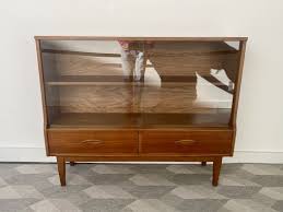 Vintage Sideboard Cabinet In Teak With