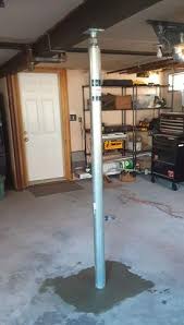 Garage Lally Column Replacement