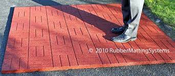 Rubber Safety Paving Rubber Matting