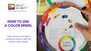 how to use a color wheel heart for