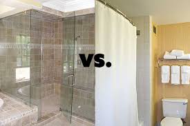 frameless glass shower doors vs shower