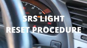 Srs Light Reset Procedure Honda S2000