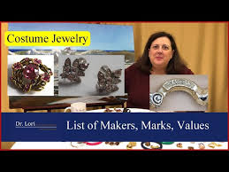 list of costume jewelry values