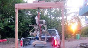 build a wooden gantry crane to move