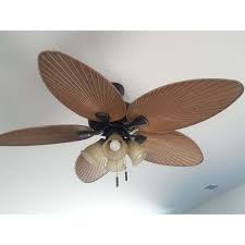 Check them out and enjoy the cool many of them are compliant with light kits made by their parent company, however with this fan you can install most of the standard light kits out there. Honeywell Palm Valley 52 Bronze Tropical Led Ceiling Fan W Light Palm Leaf Electric Fans Patterer Collectibles