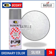 Bosny Acrylic Spray Paint 36 Silver