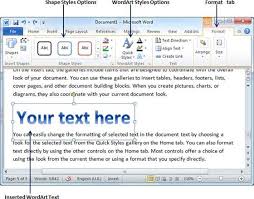 use graphics in word 2010