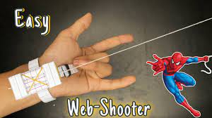 how to make spider man web shooter with