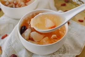 snow fungus soup with pears a chinese