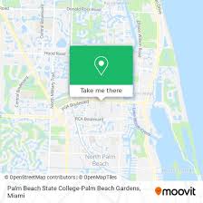 how to get to palm beach state college
