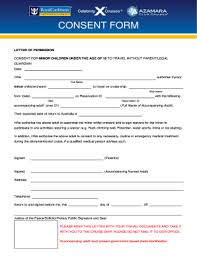 authorization letter sle for child