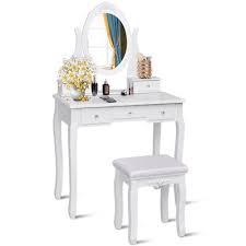 stool mirror 5 drawers ebay
