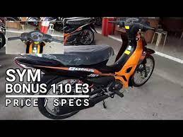 Three different variants have been updated to meet with the latest euro 3 emissions regulations and they are the 2018 sym e bonus 110, e bonus 110 h, and the bonus 110sr. 2020 Sym Bonus 110 New Edition Price And Specs Youtube