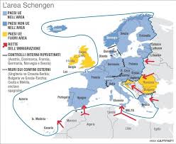 You should not confuse schengen area and eu, there are some countries belongs to eu but not the important features of the schengen area which are based on the destruction of borders between. Schengen At Risk Border Controls In Six Countries Infomigrants