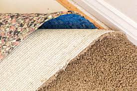 how to remove carpet padding that is
