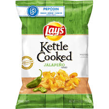 lay s kettle cooked jalapeno flavored