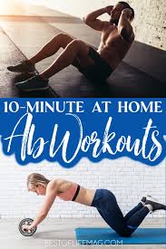 10 minute at home workouts for abs
