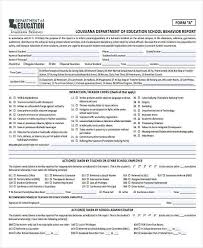 Sample school incident report letter   Affordable Price Template net