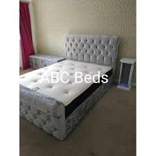 Luxury Double Sleigh Bed Frame