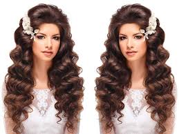 Just look through our photo gallery and choose the. 10 Latest And Stylish Wedding Hairstyles For Curly Hair Styles At Life