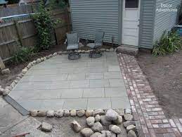 Completed Flagstone Patio How To Edge