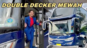bus mewah double decker sleeper jakarta
