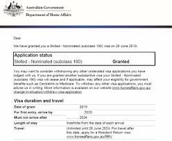 australia s visa subcl 190 state
