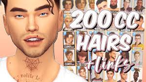 the sims 4 male hair collection