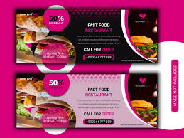 fast food restaurant banner design