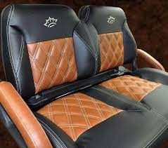 Fully Custom Golf Cart Seat Cushions