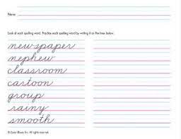 70 cursive worksheets for handwriting