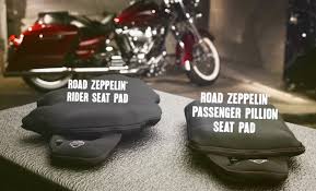 Harley S Road Zeppelin Seat Pads Cure A