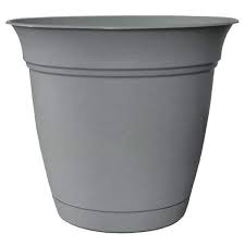 Plastic Planter With Attached Saucer