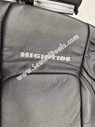 Black Mopar Leather Seat Covers For