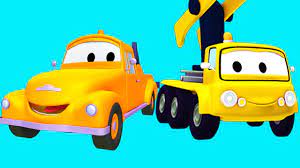 Và Tom, Cần cẩu, Xe đổ rác, Trực thăng | Phim hoạt hình chủ đề xe hơi và xe  tải xây dựng 🚚 - YouTube