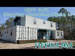 4000 sqft shipping container home in