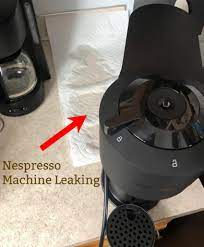 fix nespresso machine leaking water