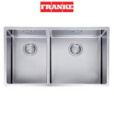 franke box220 74sbl double bowl sinks