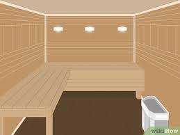comment construire un sauna 13 étapes