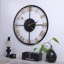 Metal Wall Clock European Creative